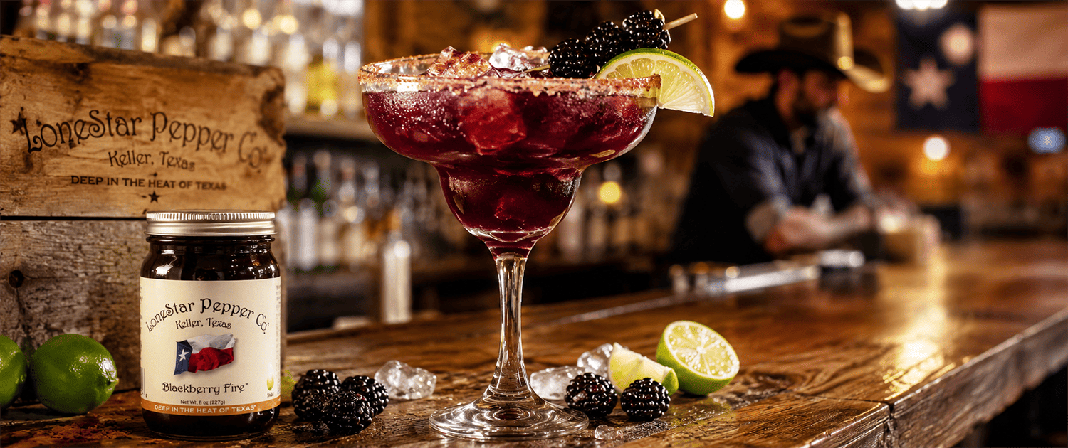 Blackberry Fire Margarita